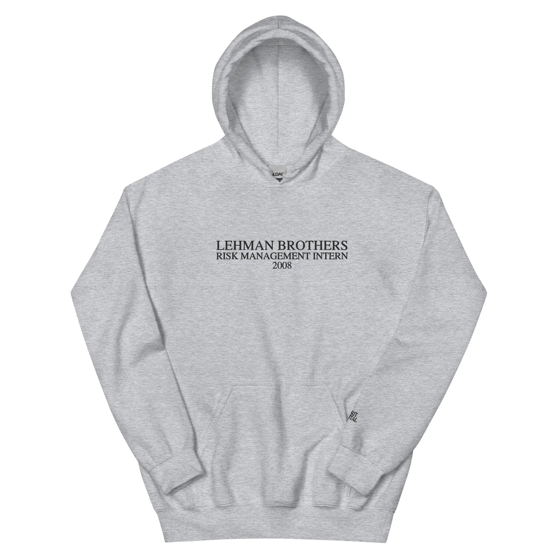 "Lehman Brothers Internship" Hoodie Spirit Capital