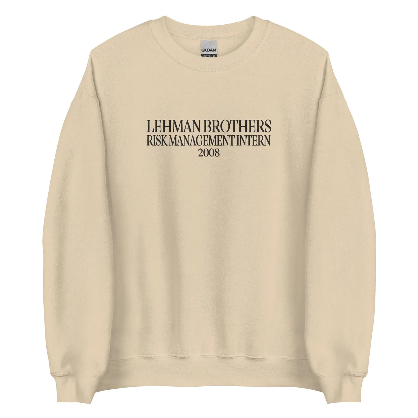 "Lehman Brothers Internship" Sweater Spirit Capital