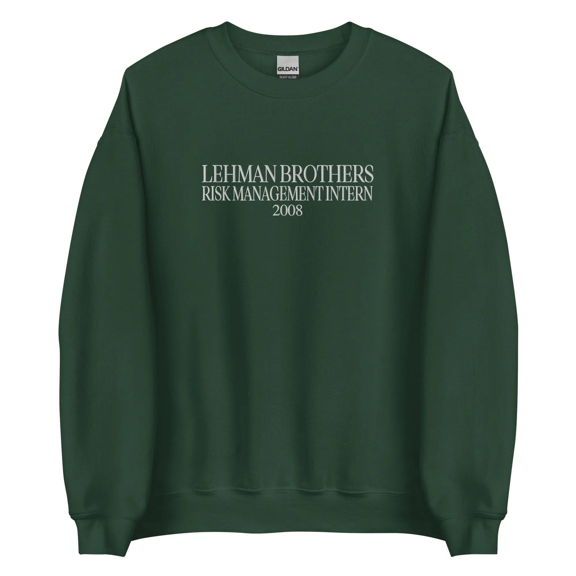 "Lehman Brothers Internship" Sweater Spirit Capital