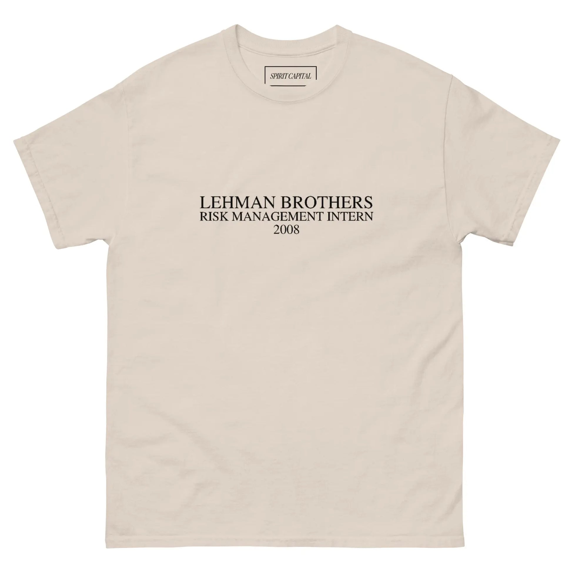 "Lehman Brothers Internship" T-Shirt Spirit Capital