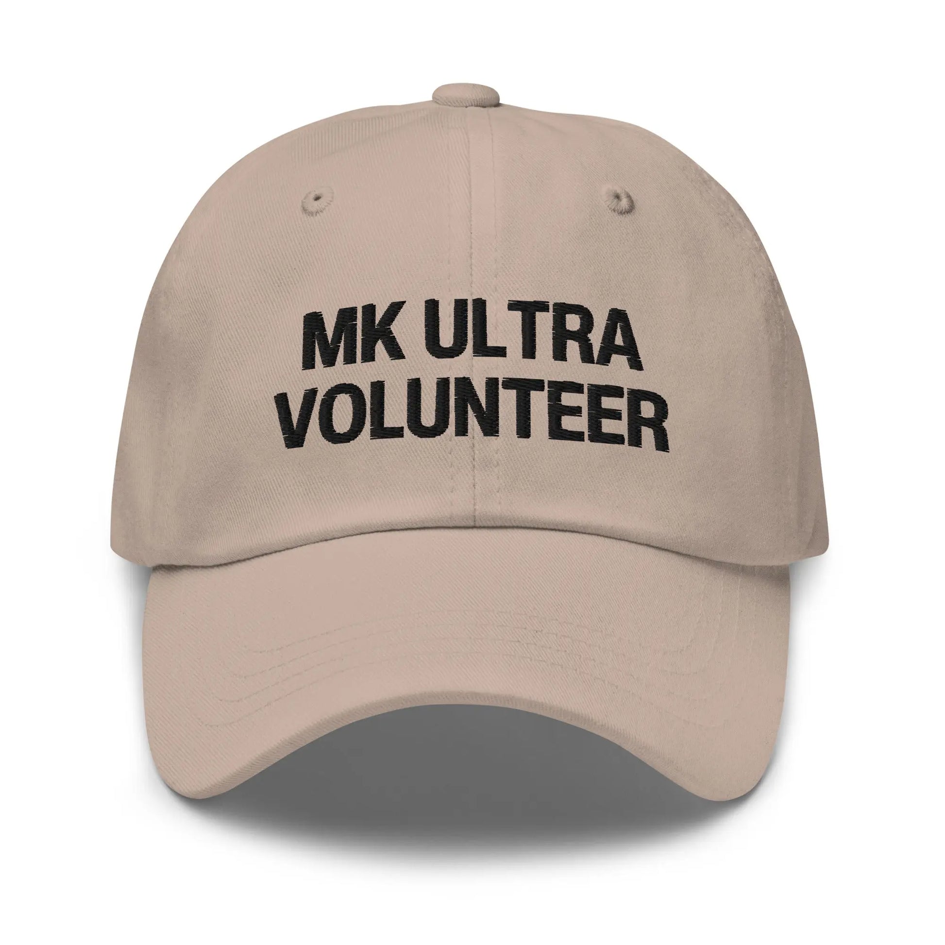 "MK ULTRA Volunteer" Cap Spirit Capital