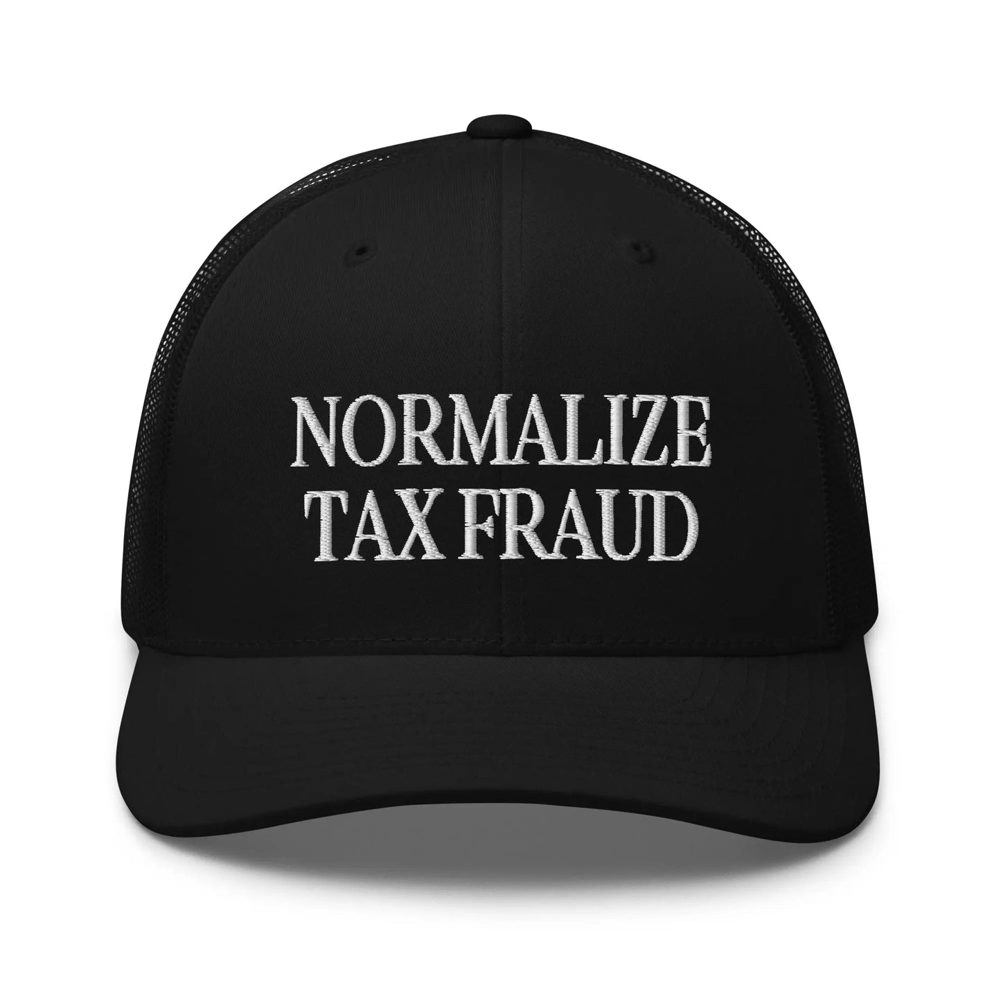 "Normalize Tax Fraud" Trucker Cap Spirit Capital