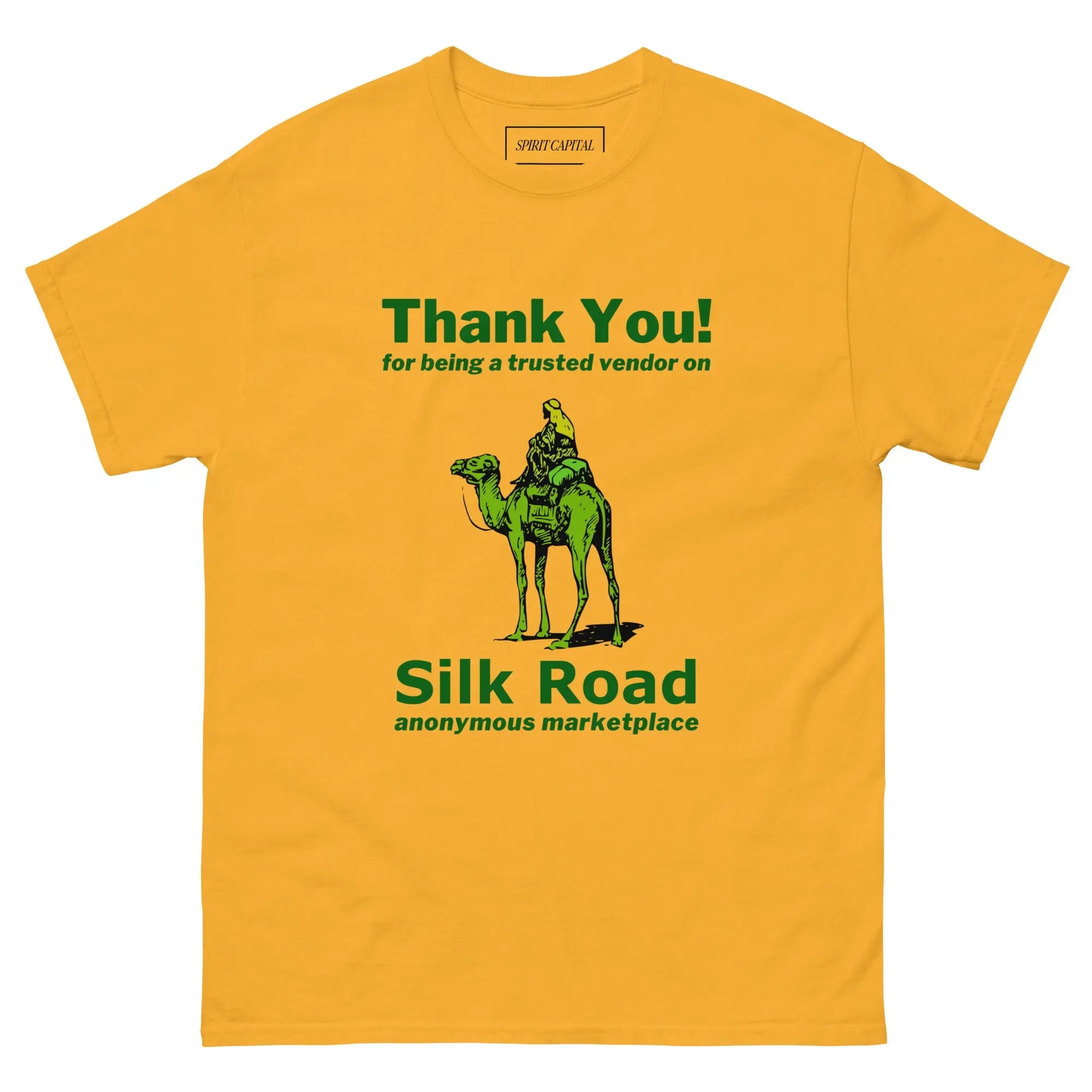 "Silk Road Trusted Vendor" T-Shirt Spirit Capital