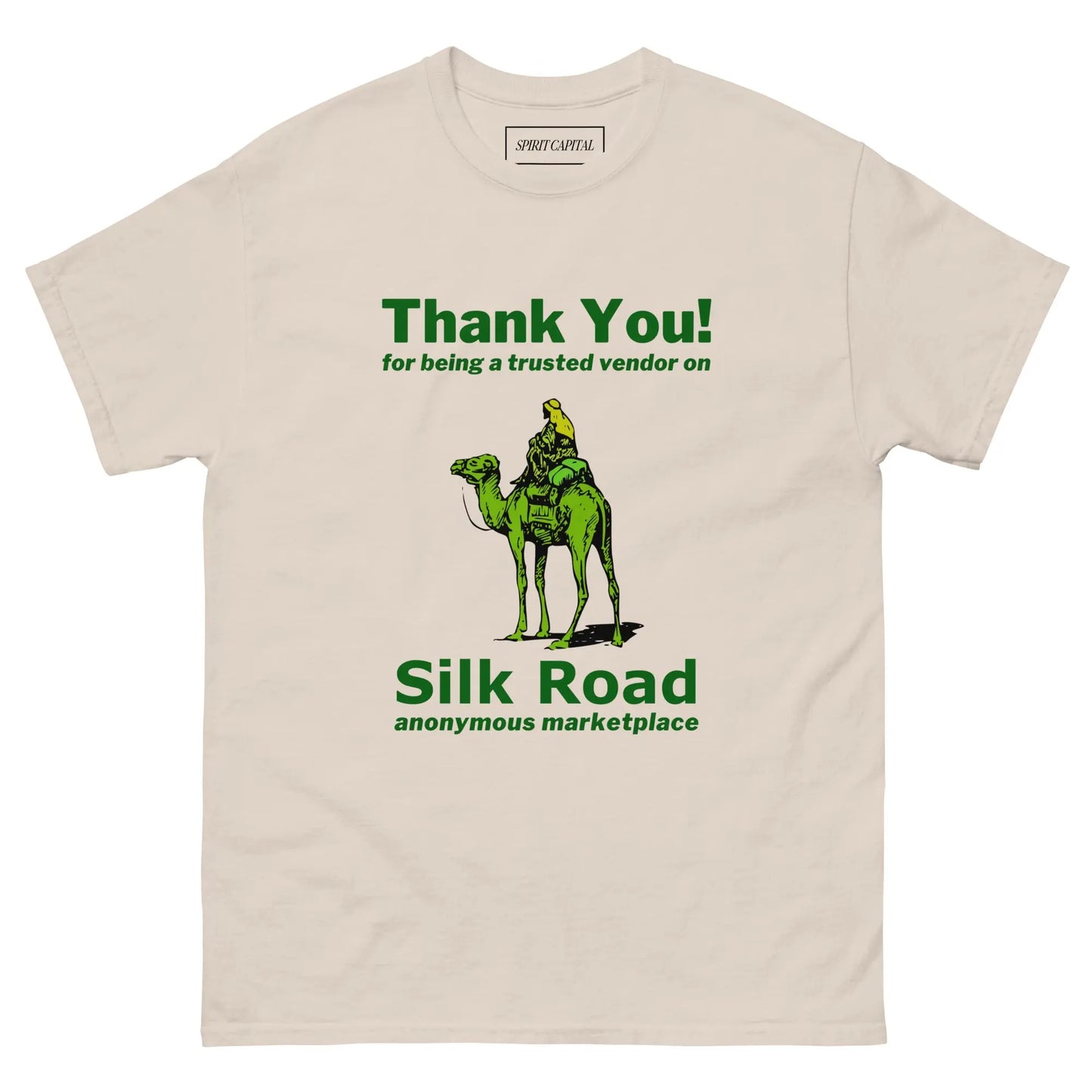 "Silk Road Trusted Vendor" T-Shirt Spirit Capital