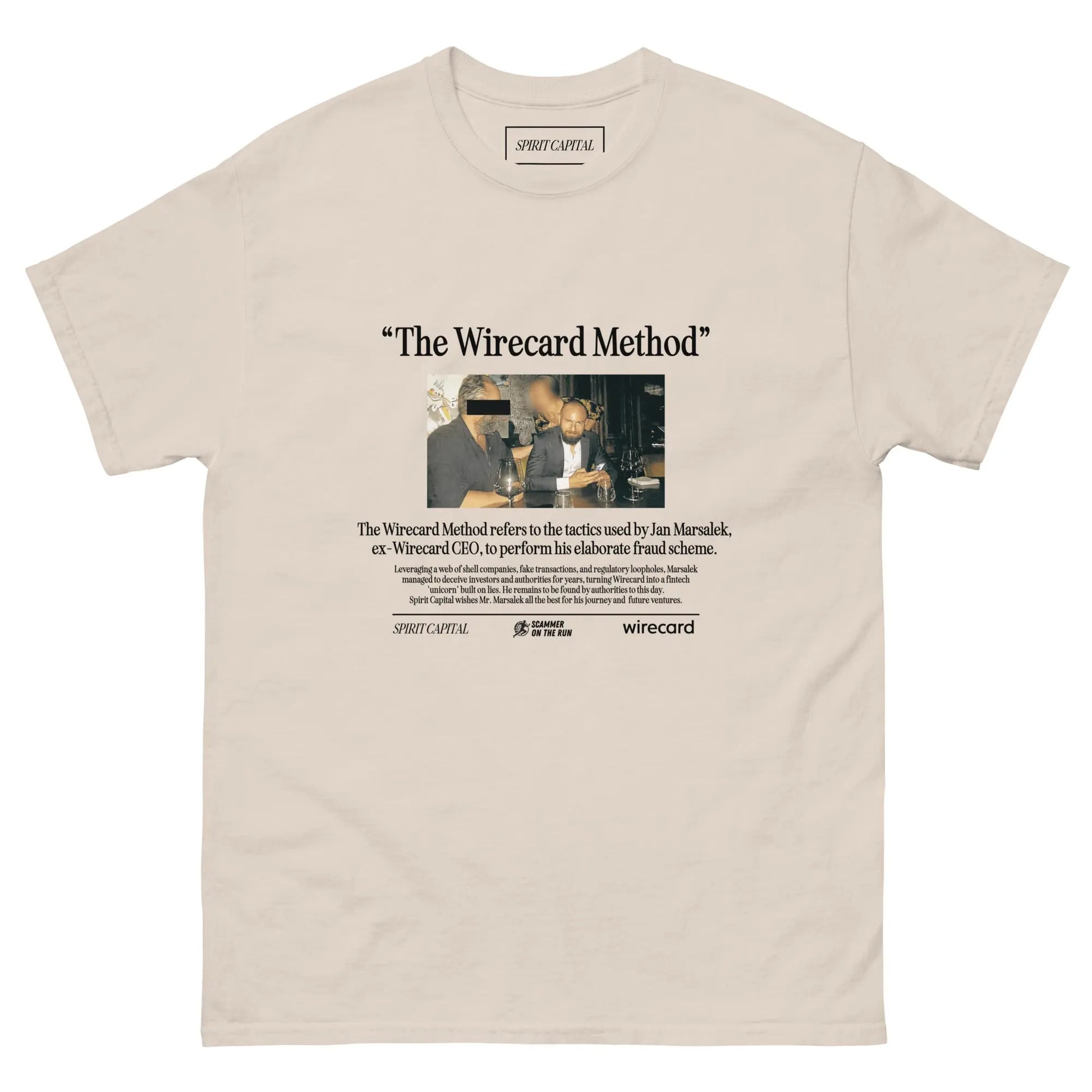 "The Wirecard Method" T-Shirt Spirit Capital