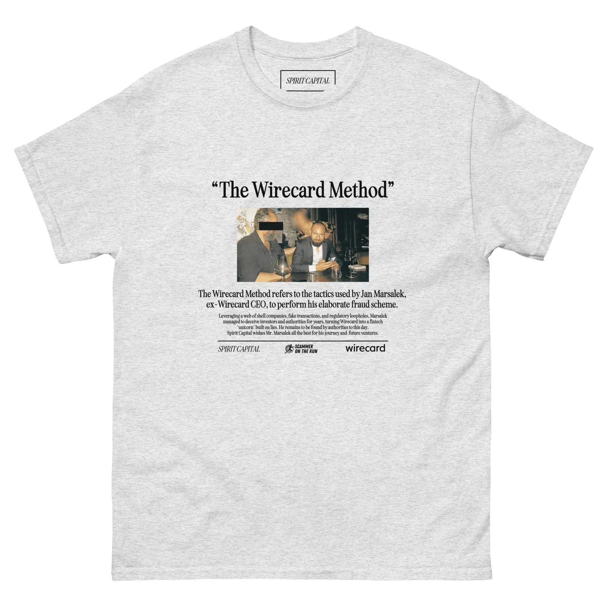 "The Wirecard Method" T-Shirt Spirit Capital