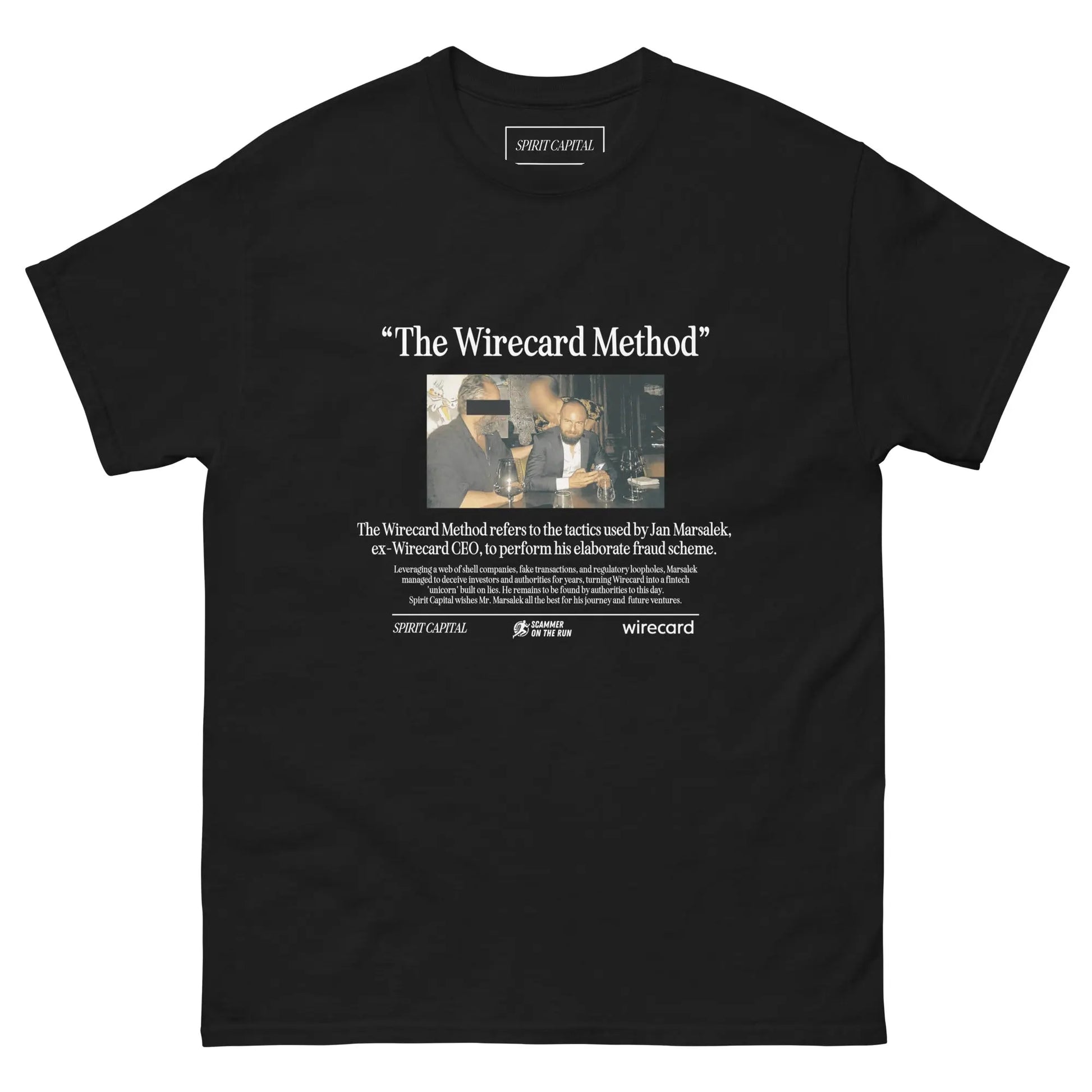 "The Wirecard Method" T-Shirt Spirit Capital