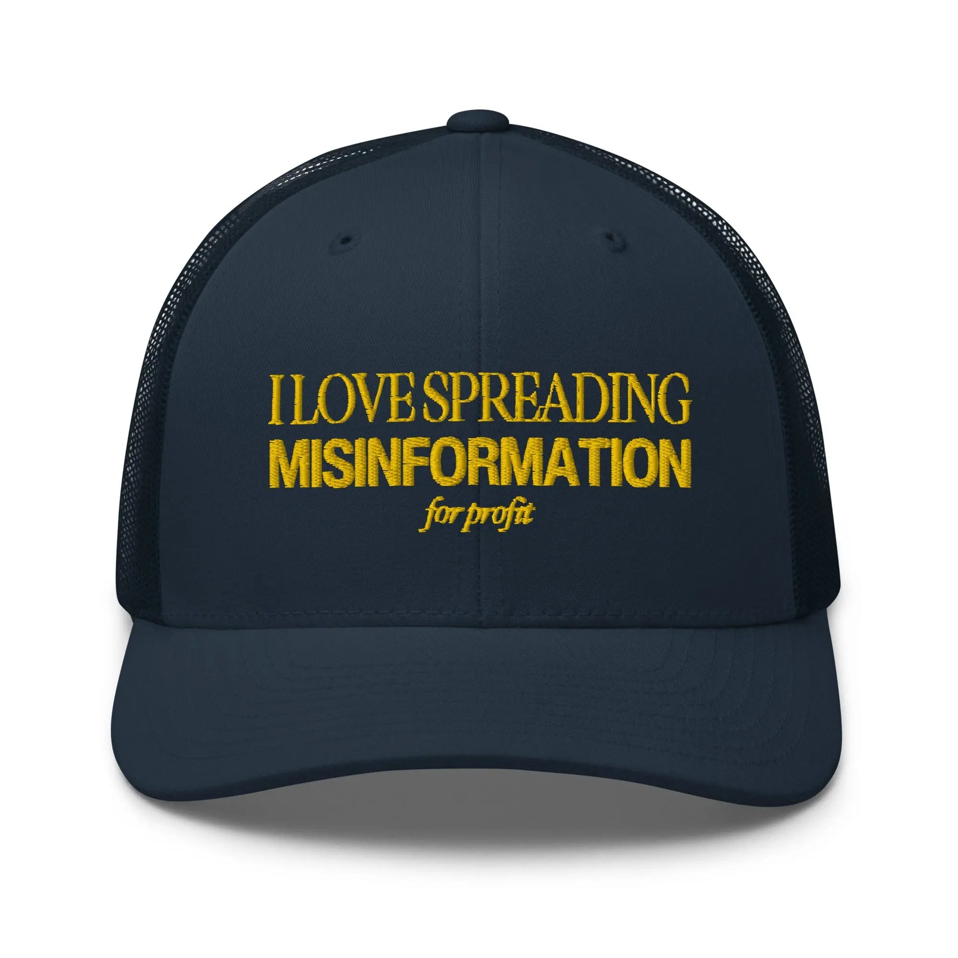 "I Love Spreading Misinformation" Trucker Cap Spirit Capital