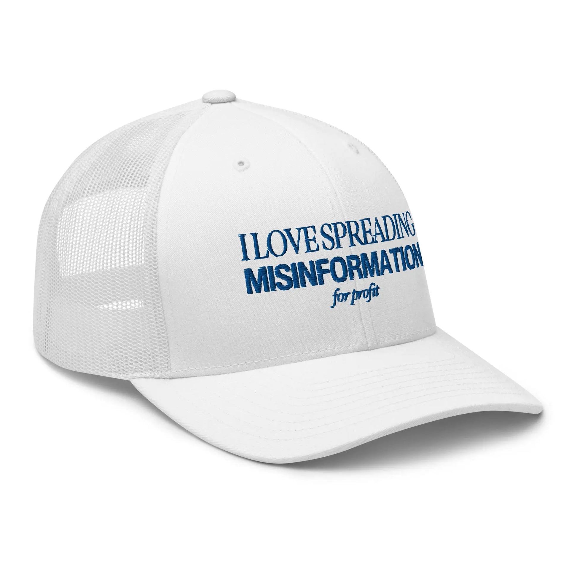 "I Love Spreading Misinformation" Trucker Cap Spirit Capital